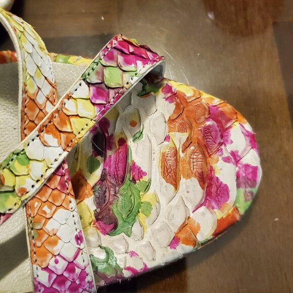 Titti Dell'Acqua Alligator Sandals size 8.5 - Picture 4 of 5